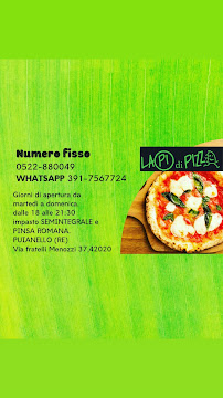 Menu / carte de La Pi di Pizza à Puianello