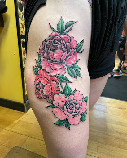 Explore tattoo ideas for a name, creative tattoo ideas in Milwaukee, available at Mike Davenport Tattoo