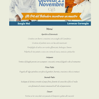 Menu / carte de Ristorante Gli Orti del Belvedere à Milan