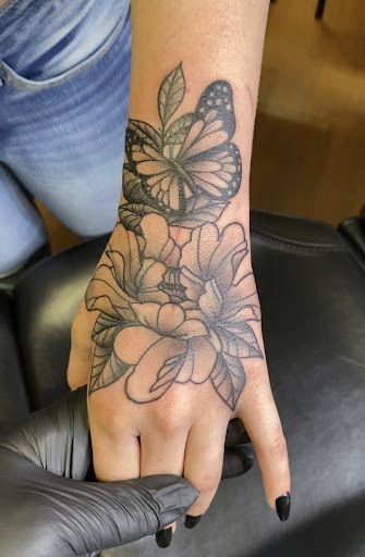 Explore small ear tattoo ideas, creative tattoo ideas in North Salt Lake, available at Ink Mafia Tattoo Parlor