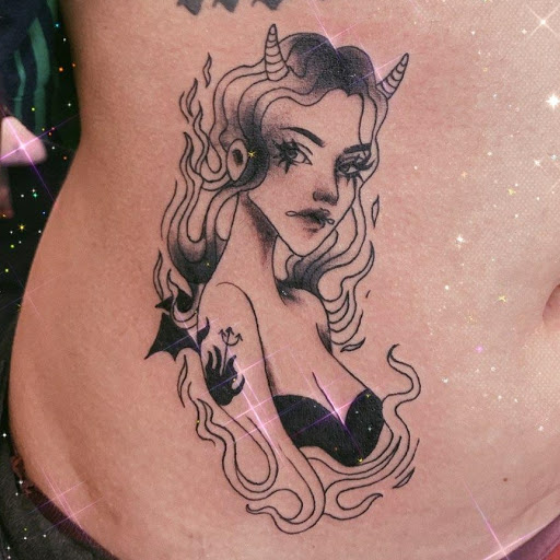 Explore anime tattoo sleeve ideas, creative tattoo ideas in Los Alamitos, available at Mr. Inkwells Classy Tattoos