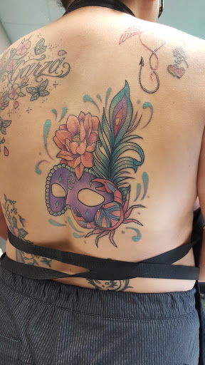 Explore joy tattoo ideas, creative tattoo ideas in Austin, available at Little Pricks Tattoo