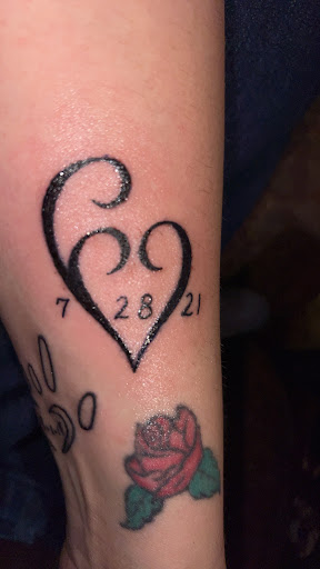 Explore 4 name tattoo ideas, creative tattoo ideas in Livingston, available at Black Bird Tattoo