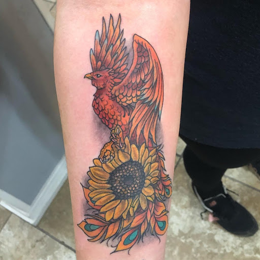 Explore shaded tattoo sleeve ideas, creative tattoo ideas in Ponchatoula, available at Rougarou Collective Tattoo Shop