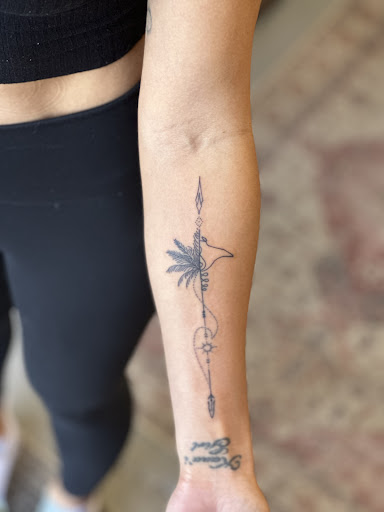 Explore wrist butterfly tattoo ideas, creative tattoo ideas in Kailua Kona, available at Mehana Tattoo