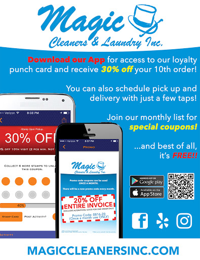 Dry Cleaner «Magic Cleaners and Laundry, Inc.», reviews and photos, 1113 Fair Oaks Ave, South Pasadena, CA 91030, USA