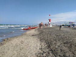 Margherita di Savoia Beach'in fotoğrafı düz ve uzun ile birlikte