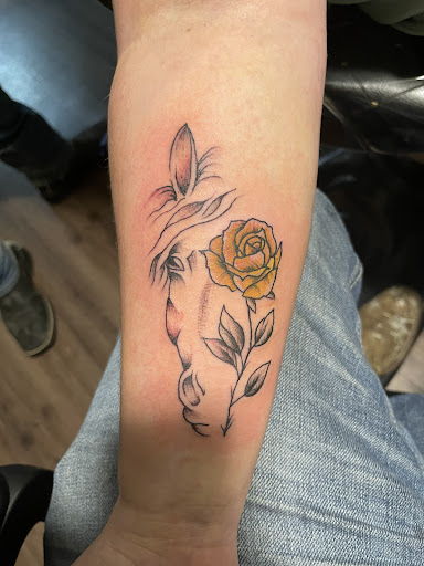 Explore yuji itadori tattoo ideas, creative tattoo ideas in Dayton, available at Sinner to son studio