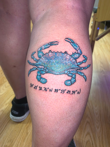 Explore wedding tattoo ideas, creative tattoo ideas in Gautier, available at Voodoo Tattoo
