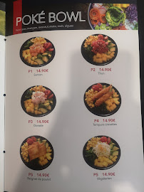 Z Sushi à Bagneux menu