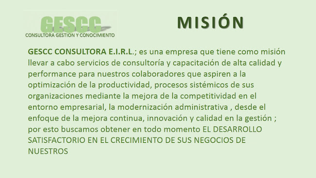 Opiniones de GESCC CONSULTORA en Iquique - Oficina de empresa