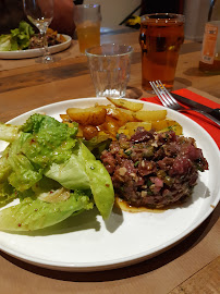 Plats et boissons du Restaurant français L Herbe Rouge Auberge de Campagne à Valaire - n°15