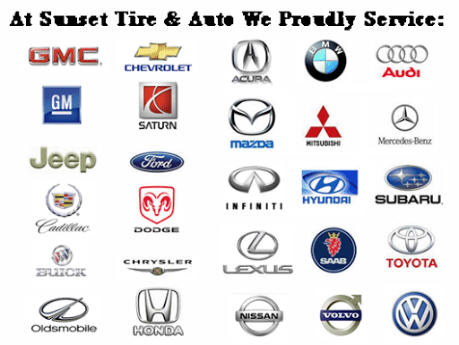 Tire Shop «Sunset Tire & Auto Repair #3», reviews and photos, 13 Skokie Valley Rd, Lake Bluff, IL 60044, USA
