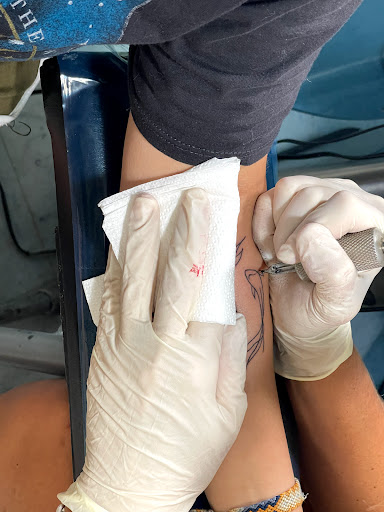 Explore under bum tattoo ideas, creative tattoo ideas in Colonial Heights, available at Connellys Tattooing