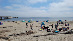 Foto di Seacliff Beach circondato da montagne