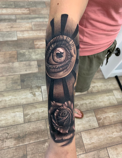 Explore zombie tattoo ideas, creative tattoo ideas in Buford, available at Wild Tribe Tattoos and Piercings