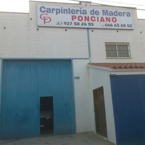 Carpintería de Madera Ponciano Polígono Industrial San Francisco Parcela 32, 10500 Valencia de Alcántara, Cáceres, España