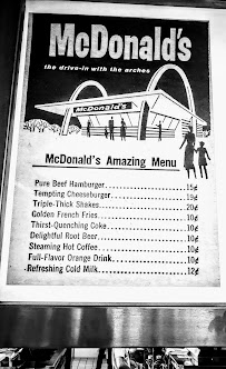 Menu / carte de McDonald's V-O - McDrive 24h/24 à Villenave-d'Ornon