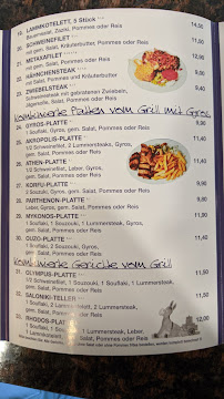 Carte du Rhodos Grill à Dorsten
