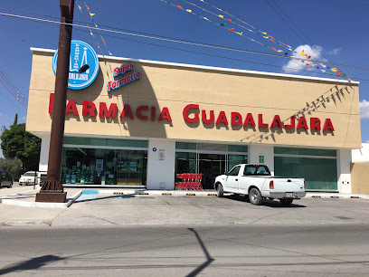 Farmacia Guadalajara Calle Chihuahua 392, La Lomita, Zona Centro, 35157 Cd Lerdo, Dgo. Mexico