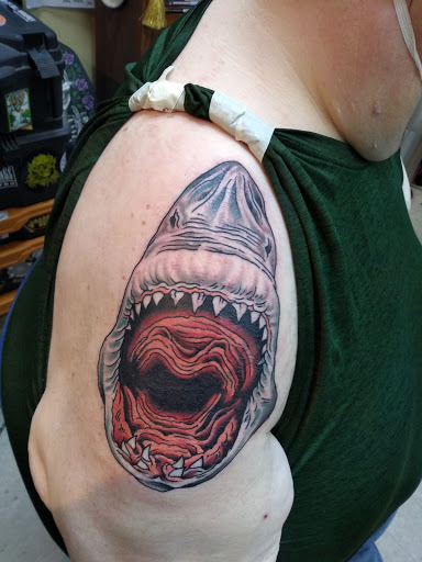 Explore honeycomb tattoo ideas, creative tattoo ideas in Oxford, available at Oxford Tattoo