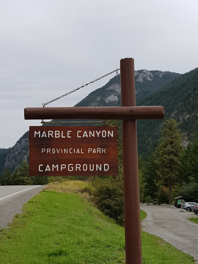 Marble Canyon Provincial Park Campground