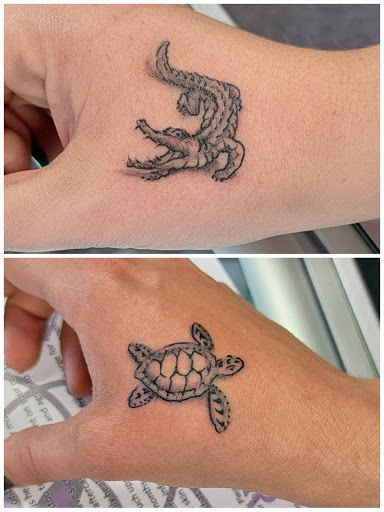 Explore egyptian chest tattoo ideas, creative tattoo ideas in Sarasota, available at Z-Edge Tattoo and Body Piercing North Shop