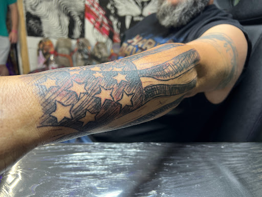 Explore tattoo ideas for dogs who passed, creative tattoo ideas in Bowling Green, available at The Mad Tatter, L.L.C.