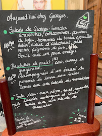 Menu / carte de Georges Café Montpellier à Montpellier