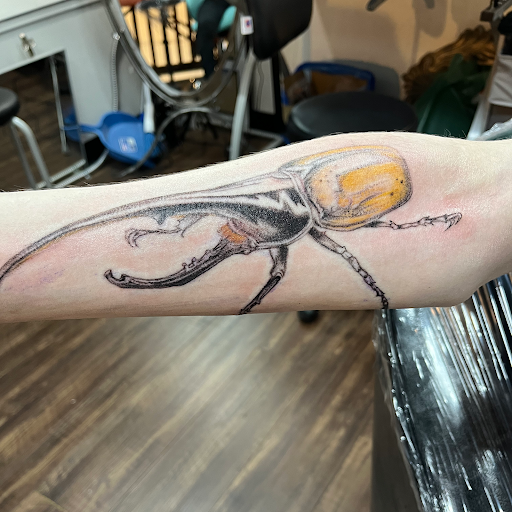 Explore hockey tattoo ideas, creative tattoo ideas in Vancouver, available at Sacred Yeti Tattoos