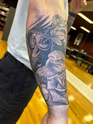 Explore tattoo ideas for him and her, creative tattoo ideas in Woodside, available at Vitruvian Tattoo Culture