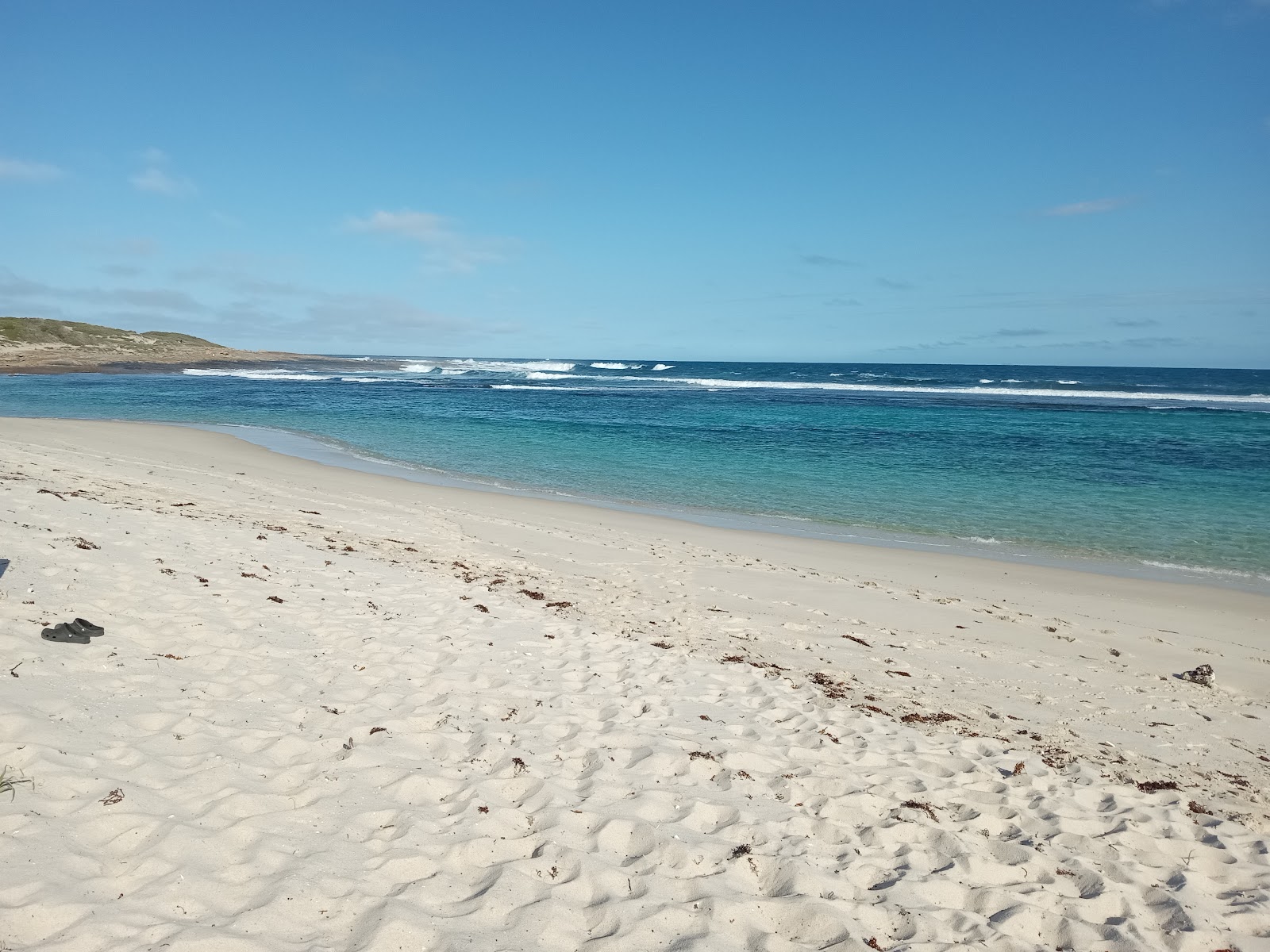 Foto di Munglinup Beach con una superficie del sabbia beige