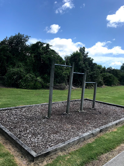 Outdoor Gym equipment and walk