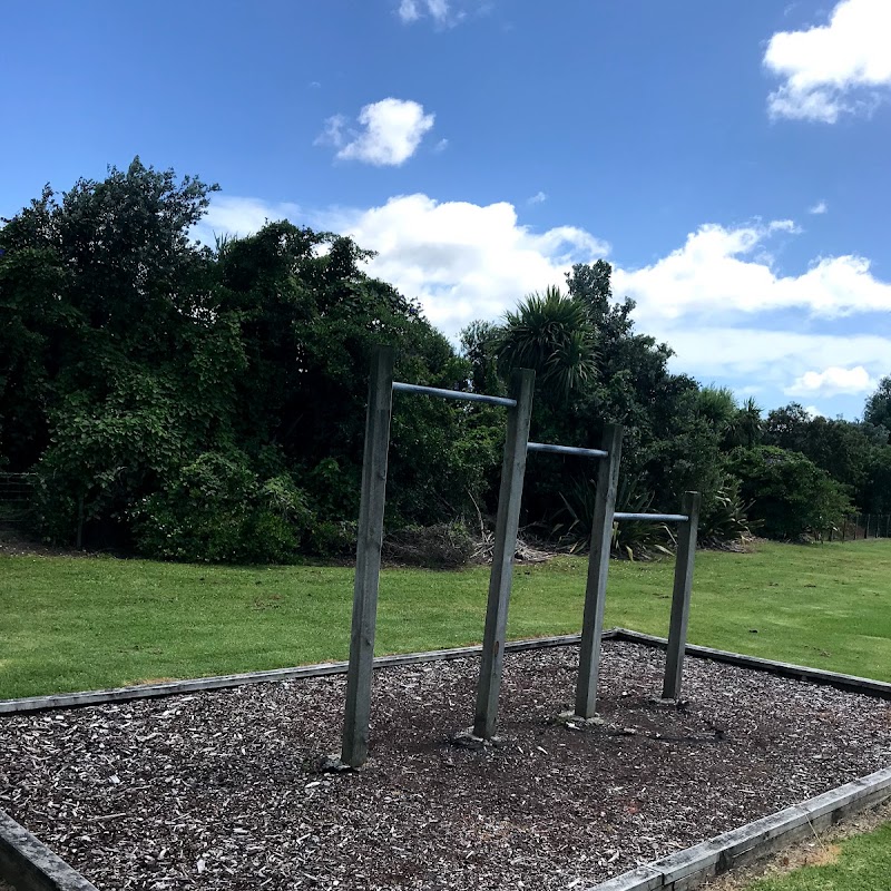 Outdoor Gym equipment and walk