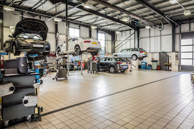 Bedford Audi - Parking garage