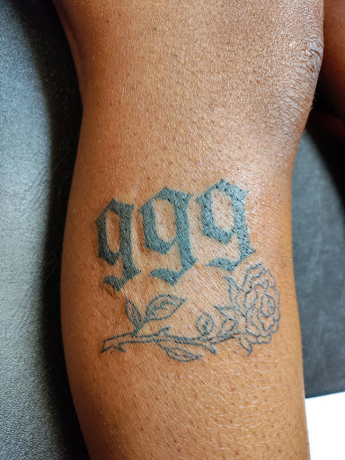 Explore cover up tattoo ideas for leg, creative tattoo ideas in Mobile, available at Brothers Ink Tattoo Parlor