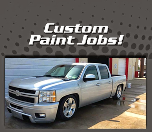 Auto Repair Shop «Collision Solution Paint & Body Shop», reviews and photos, 502 N Frazier St, Conroe, TX 77301, USA