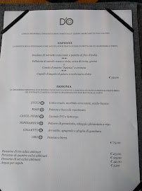 D'O à San Pietro all'Olmo, Cornaredo menu