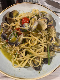 Spaghetti alle vongole du Restaurant méditerranéen La Marine Des Goudes à Marseille - n°8