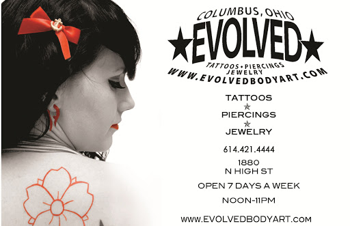 Explore rock tattoo ideas, creative tattoo ideas in Columbus, available at Evolved Body Art