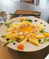 Pâtes à la carbonara du La Villa Bella - Restaurant Italien Balaruc-Le-Vieux - n°1