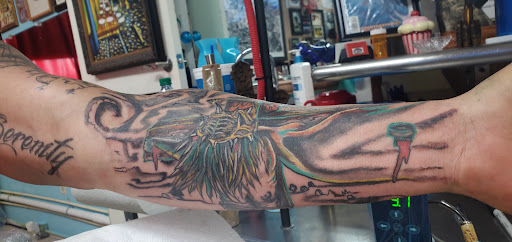 Explore tattoo ideas for sisters designs, creative tattoo ideas in Englewood, available at The Original Big Daddy Tattoo & Body Piercing est.1997 est.1997