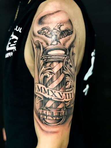 Tattoo Shop «Lucky DeVille Tattoo Co.», reviews and photos, 2333 Niagara Falls Blvd, Amherst, NY 14228, USA