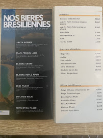 Restaurant brésilien Tropicalia - Restaurant Traiteur Paris à Paris (la carte)