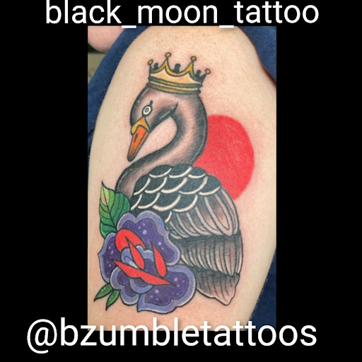 Explore dog sleeve tattoo ideas, creative tattoo ideas in Copperas Cove, available at Black Moon Tattoo Company