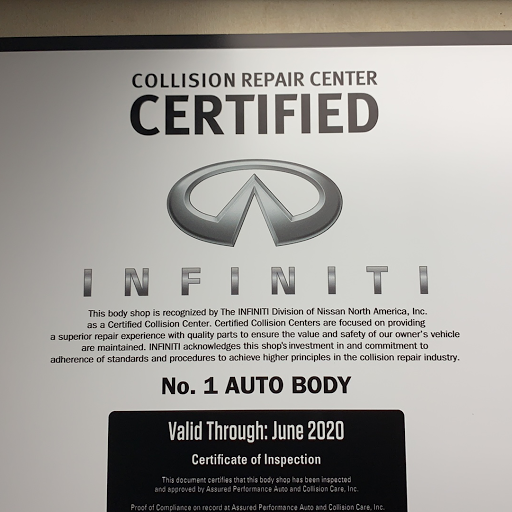 Auto Body Shop «No.1 Auto Body», reviews and photos, 339 Dodd St, East Orange, NJ 07017, USA