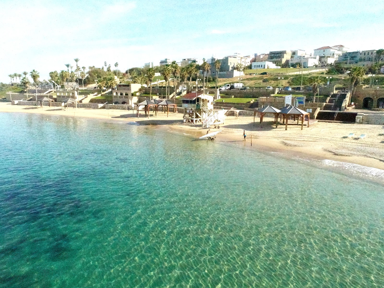 Foto di Givat Aliya beach con una costa spaziosa