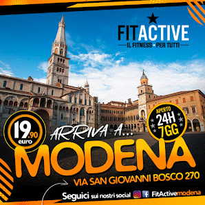 FitActive Modena Via S.G.Bosco, 270, 41122 Modena MO, Italia