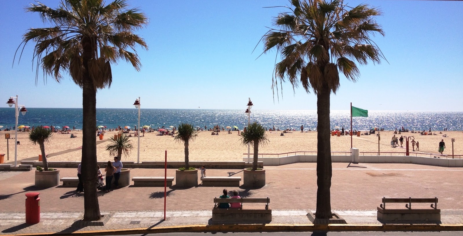 Playa Santa Maria del Mar'in fotoğrafı geniş ile birlikte