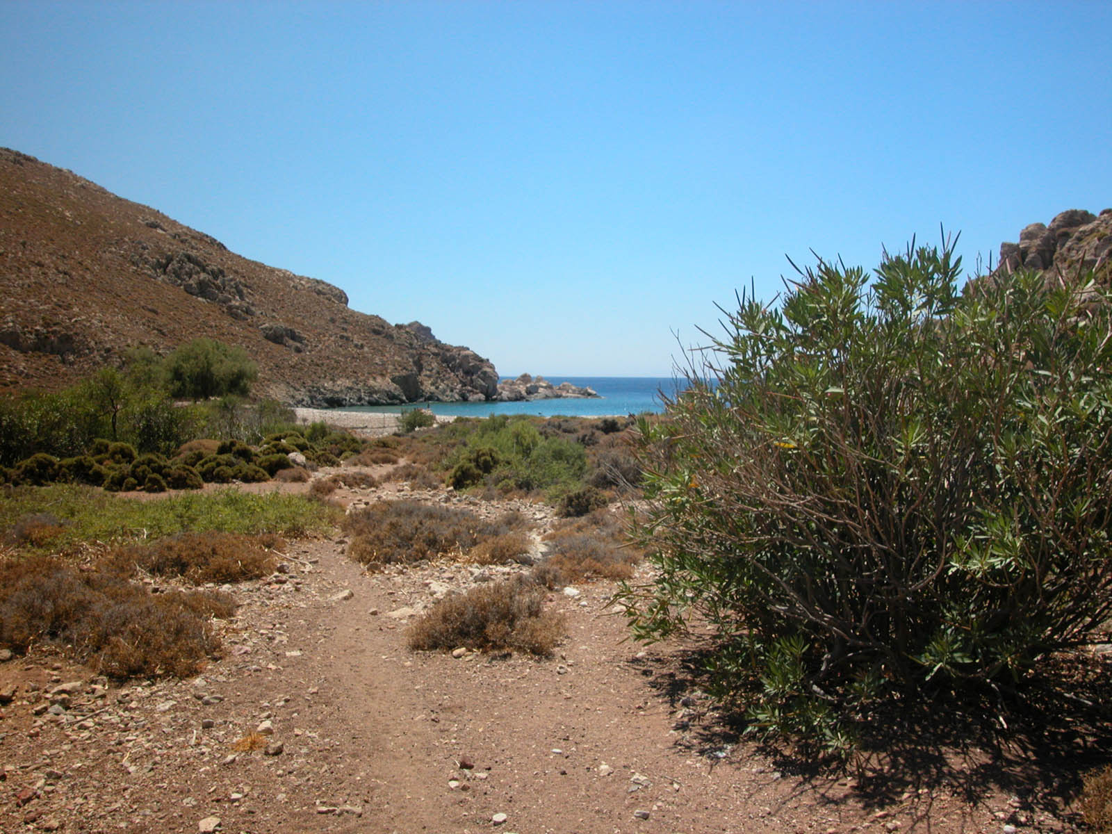 Foto van Paralia Agios Sergios met gemiddeld niveau van netheid